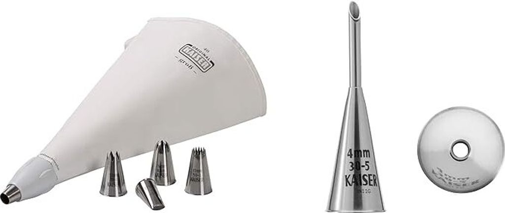 ORIGINAL KAISER | 8-TLG. Spritzbeutel Starter-Set inkl. Produktbild 
