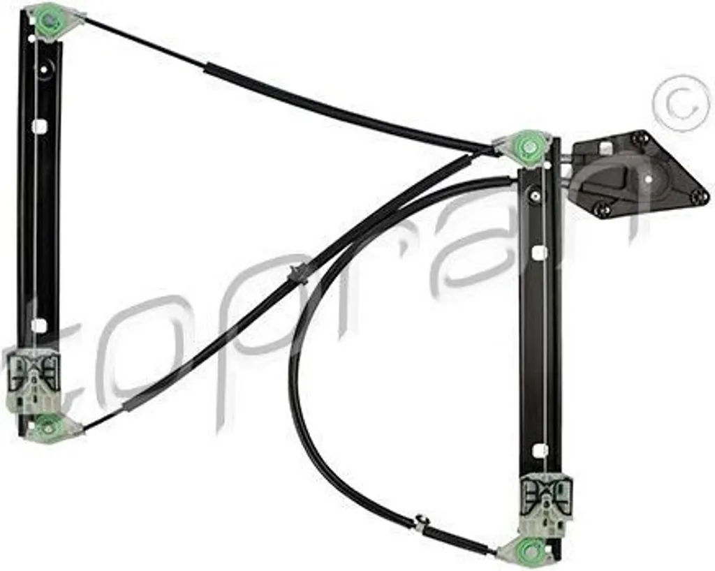 Lève-vitre robuste pour Audi A1 avant droit OE 8X3837462A TOPRAN 117136