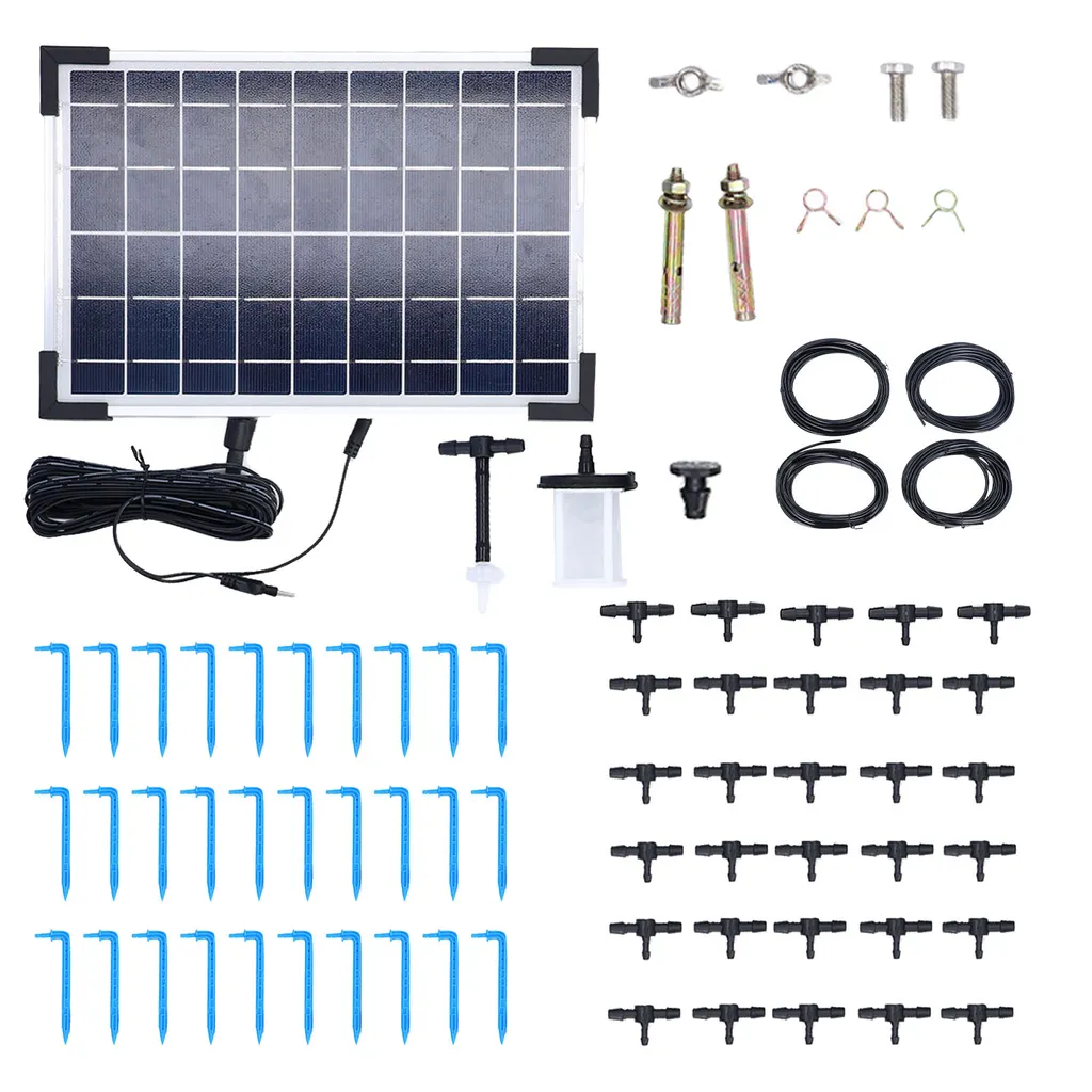 Système d'arrosage solaire multifonctionnel 9V haute efficacité 5W kit