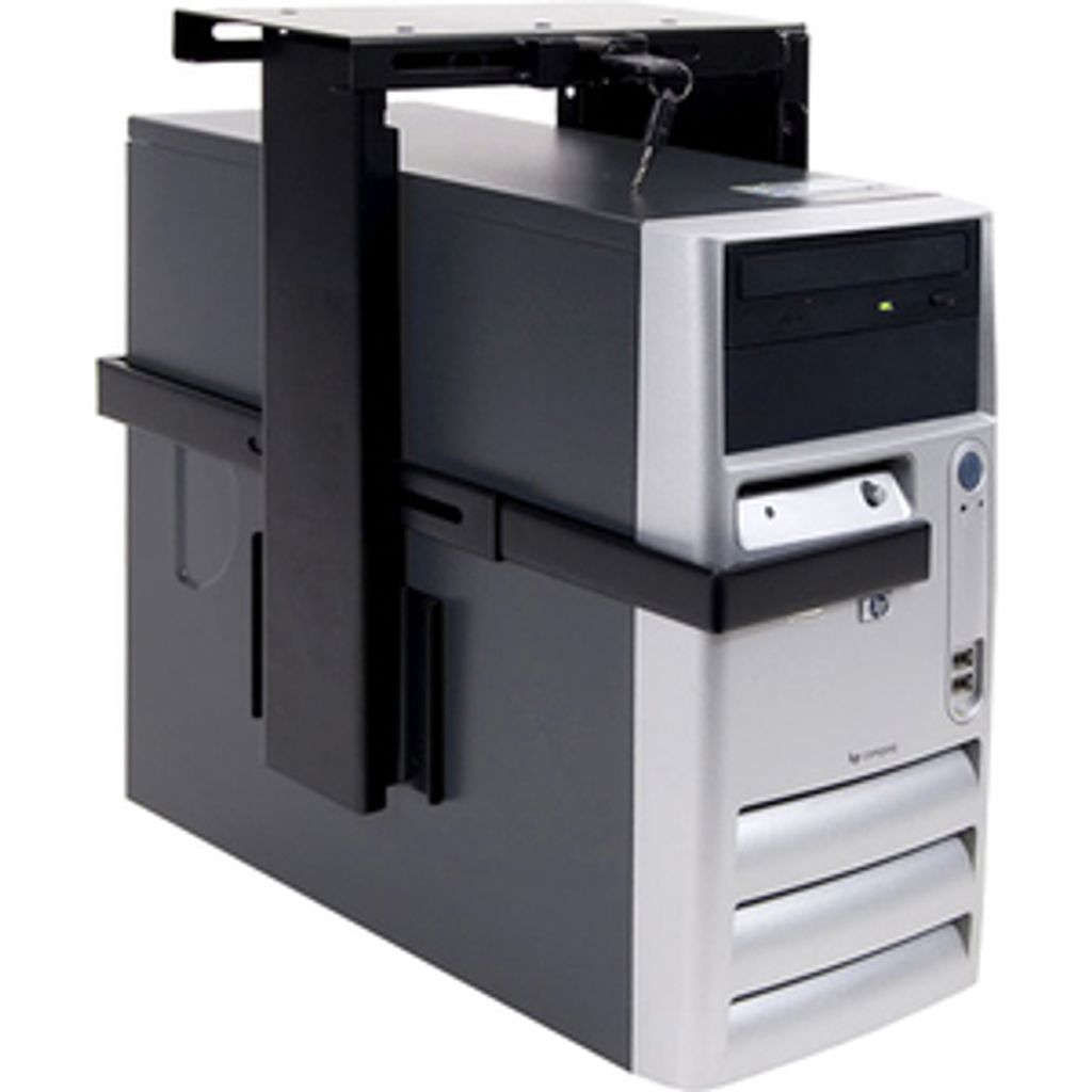 Dataflex 32303 Computerhalterung für Computer - max. 20 kg Traglast - Schwarz