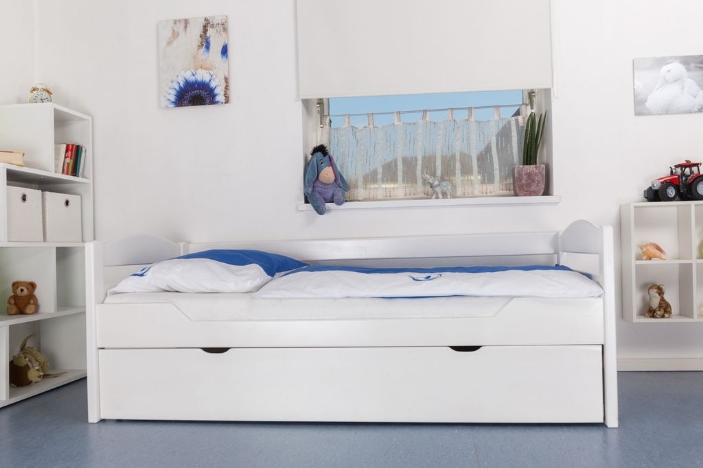 Bett 90x200 weiß
