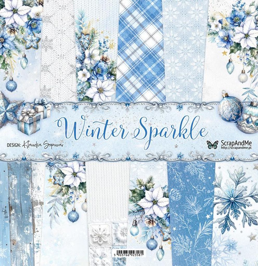 SCRAPANDME Sada 6ks obojstranného papiera na scrapbooking Obrázok produktu 