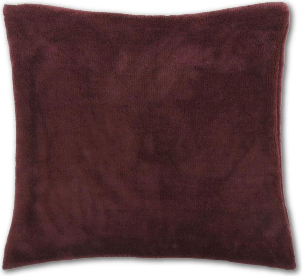 Dekokissen mit Füllung ca. 50x50 cm Rotbraun – weiche Produktbild 