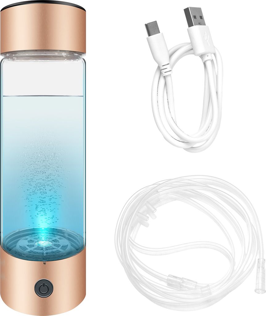 Wasserstoff-Wassergenerator mit PEM-SPE-Technologie, 330 ml Produktbild 10