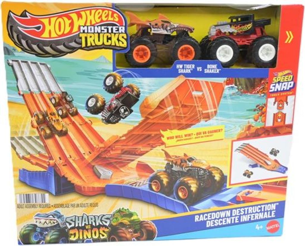 MATTEL HW MT Wyścig z demolką zestaw 2w1 JFR07 /2 Produktbild 