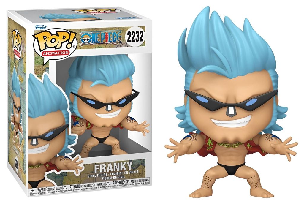 Funko FK90645 - One Piece POP! Animation Vinyl Figur Franky Produktbild 
