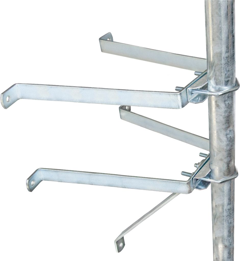PremiumX Mauerhalter 50cm Stahl SAT Wandabstandshalter für Produktbild 