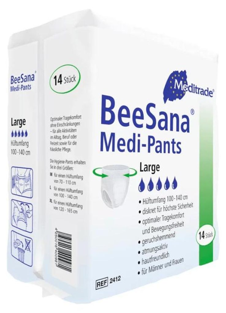 Medi-Pants, Inkontinenzslip, X-Large, 1 Packung = 14 Stück Produktbild 