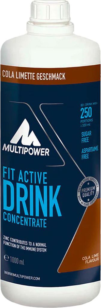 Multipower Fit Active Drink Concentrate- 1000 ml Produktbild 