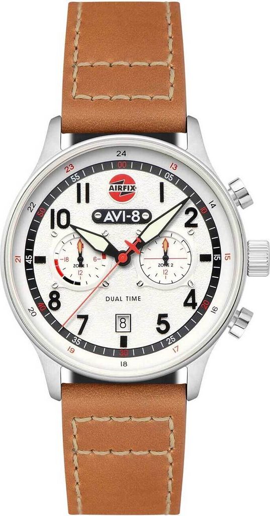 AVI-8 AV-4088-06 Herrenuhr Hawker Hurricane Dual-Time Chronograph