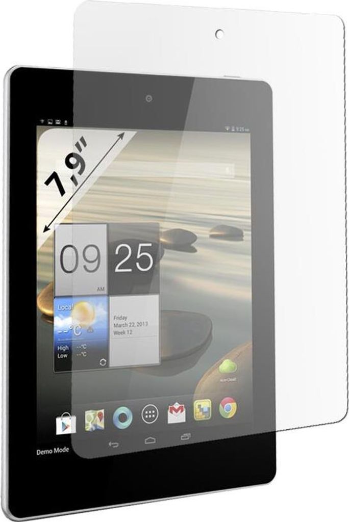 4er-Pack PhoneNatic Displayschutzfolien klar kompatibel mit Acer Iconia A1-810