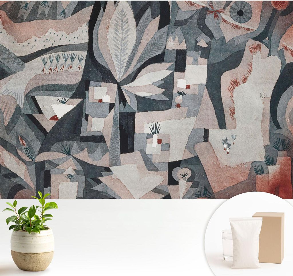 Fototapete - 104x70 cm - Tapete - Wandtapete - Wandbilder - Dekofolie - Tapete Folie - Wand - Dekoration - Wohnzimmer - Abstraktion der Natur