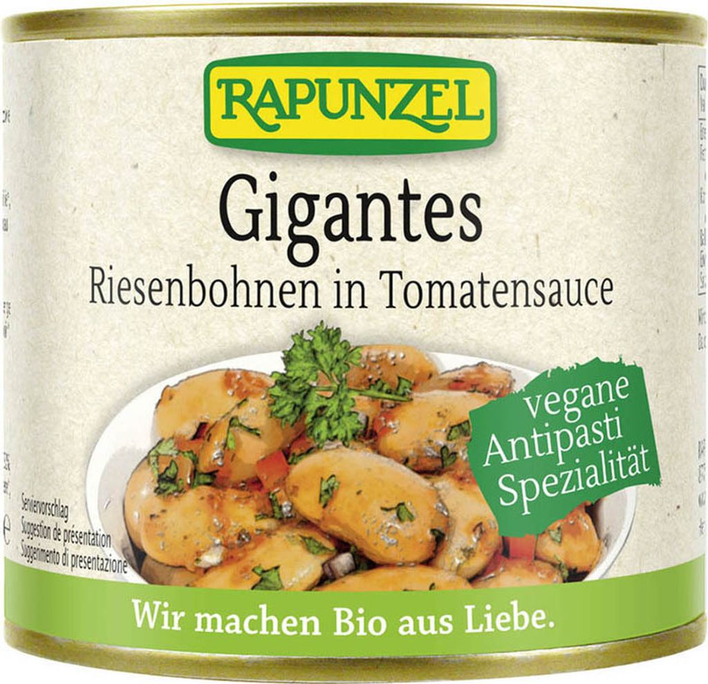 Rapunzel - Gigantes obrie fazule v paradajkovej omáčke - Obrázok produktu 