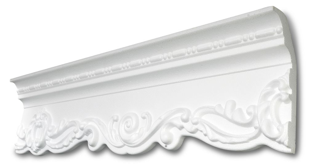 Decosa Zierprofil G39, weiß, 58 x 140 mm, Länge: 2 m - 18 Produktbild 