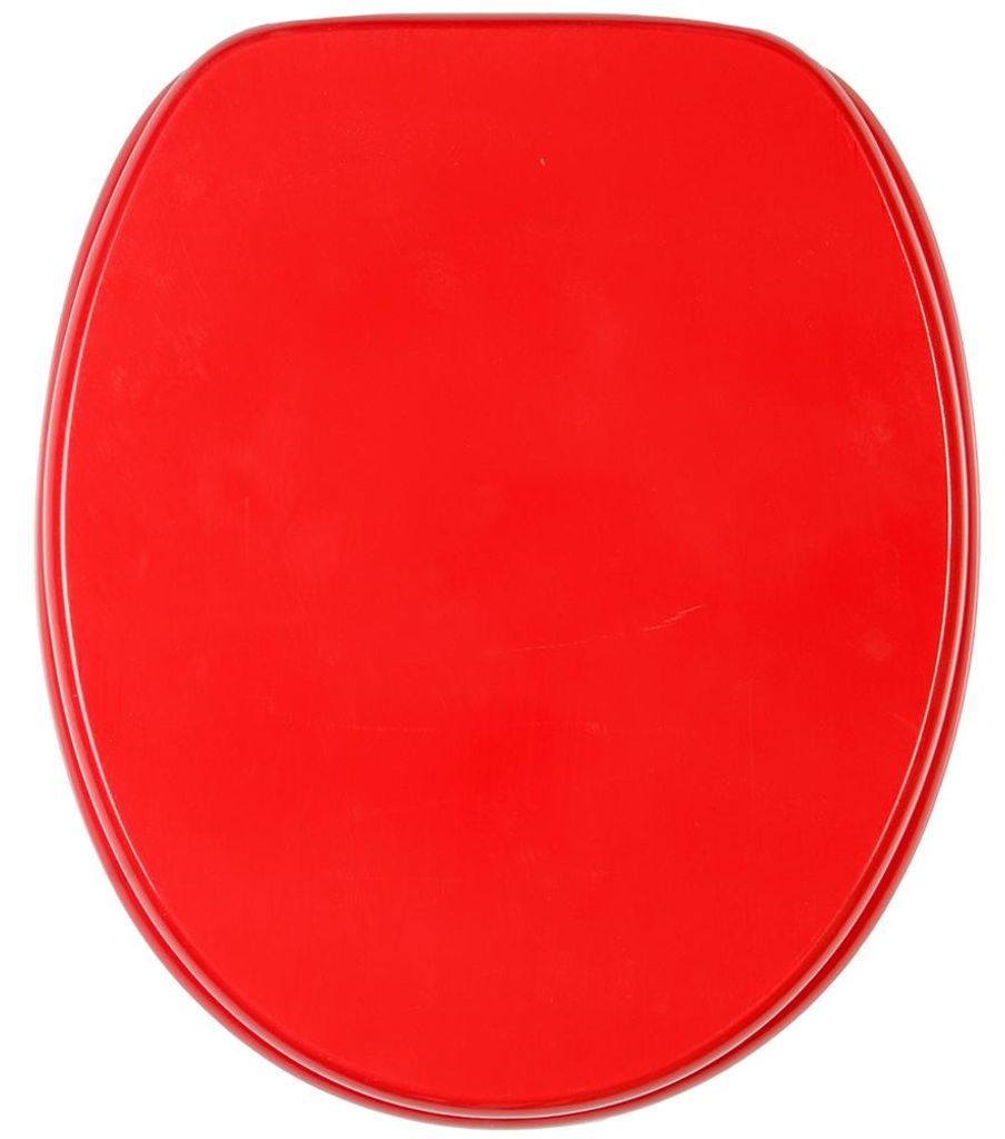 SANILO® Asiento de inodoro rojo, tapa de inodoro Imagen del producto 