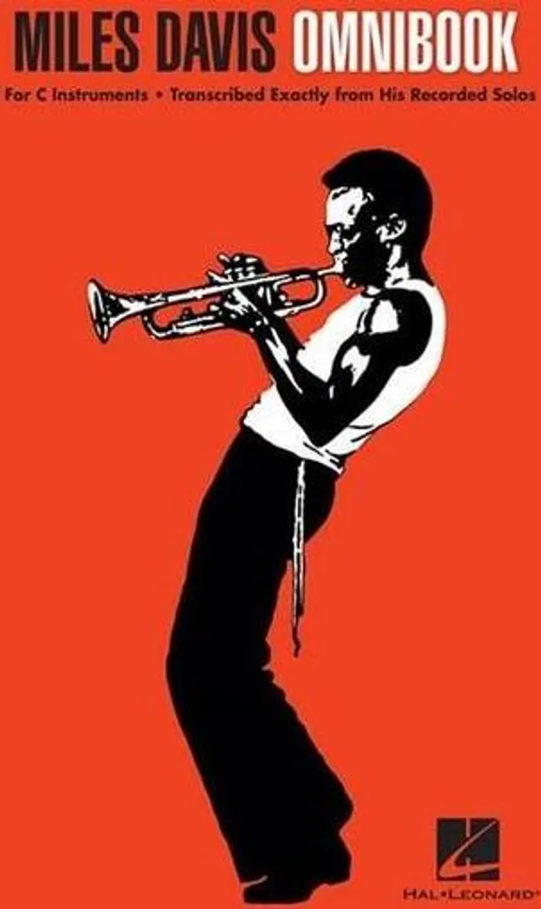 Livre de Partitions Miles Davis Omnibook : Solos de Jazz Transcrits Sib