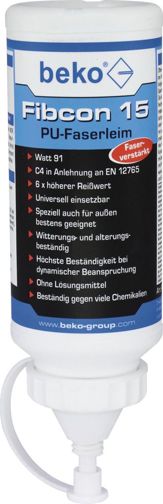 beko Fibcon 15 PolyurethanFaserleim 500g D4 faserverstärkt Produktbild 