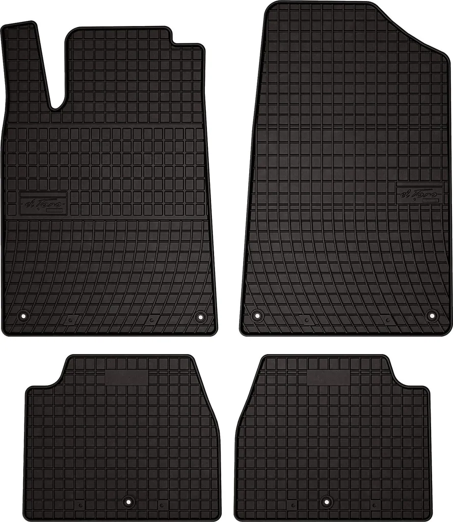 Tappetini Gomma Peugeot 607 - Set Completo per Famiglie e Viaggi