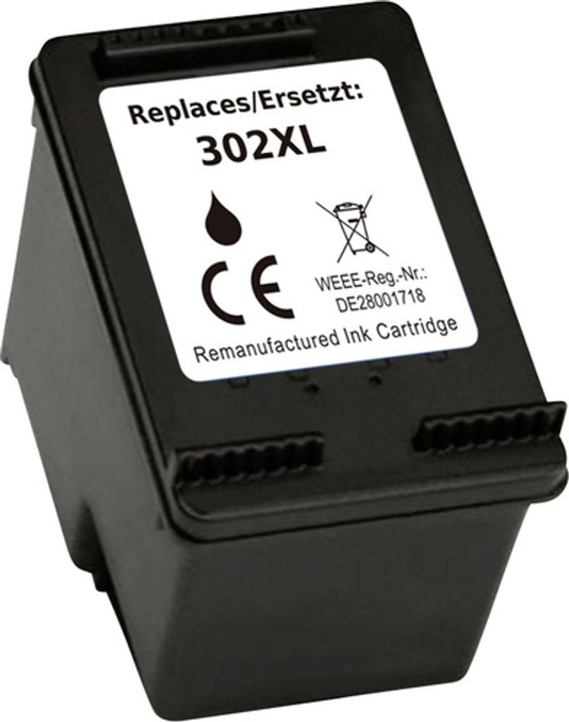 Renkforce Druckerpatrone ersetzt HP 302XL, F6U68AE Produktbild 