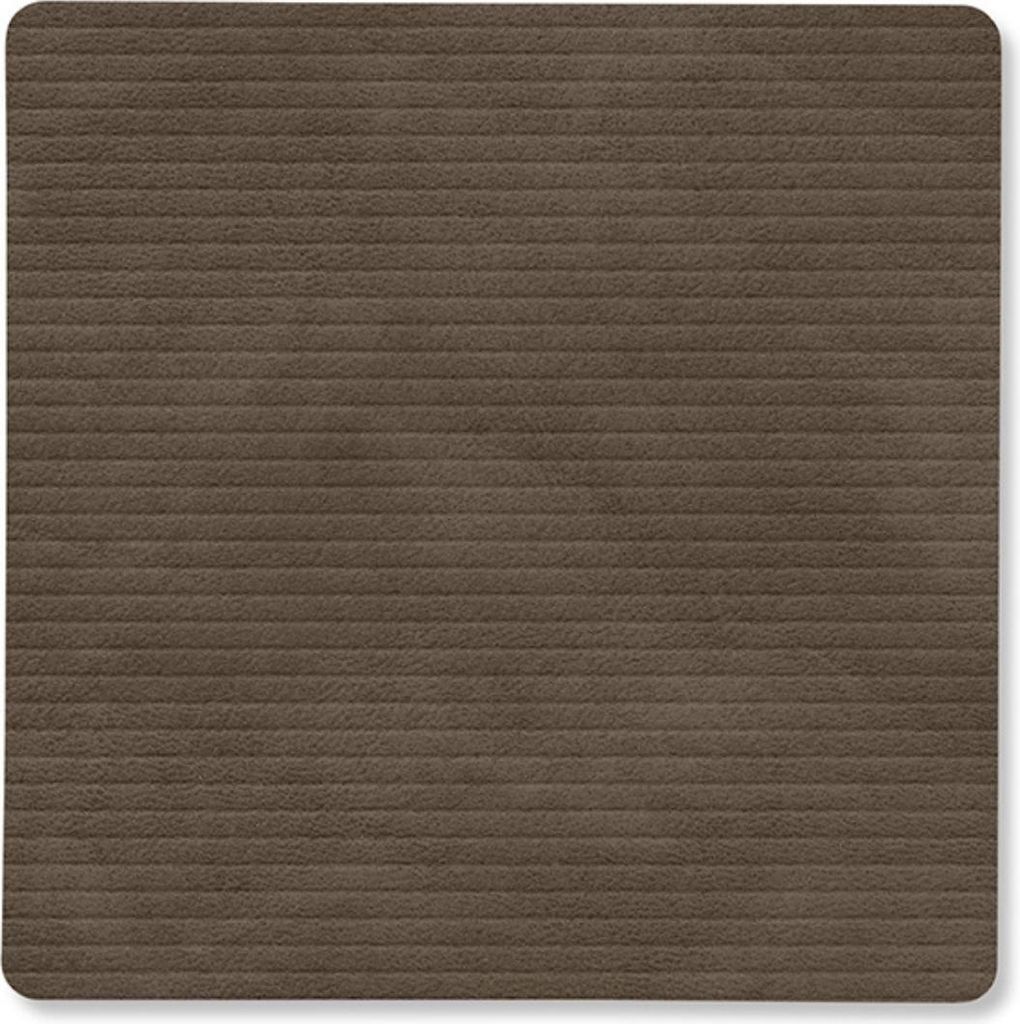 LIND DNA Corduroy Tischset Square S caviar 28x28cm