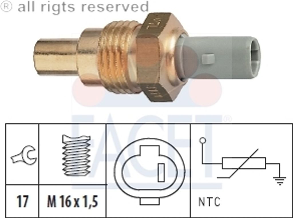Facet Sensor, Kühlmitteltemperatur 7.3161