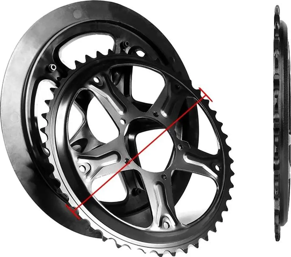 Pignon 52 Dents pour BAFANG BBS en Acier Renforcé - Plusieurs Tailles