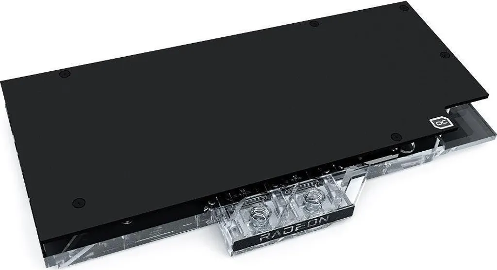 Refroidisseur Liquide Acrylique Aurora pour Radeon RX 6800 XT avec Backplate