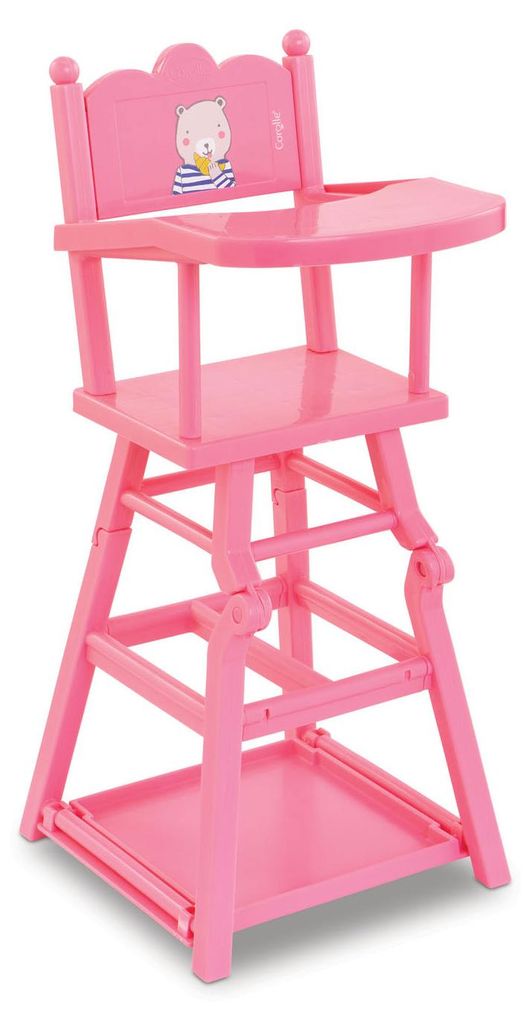 Corolle Puppenstuhl rosa Mon Grand Poupon Babypuppe 36-42 cm Zubehör