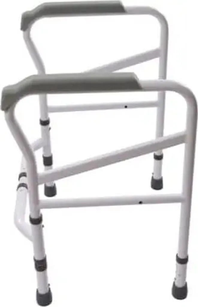 Cadre de soutien toilettes réglable 27-29 pouces gris clair - 150 kg
