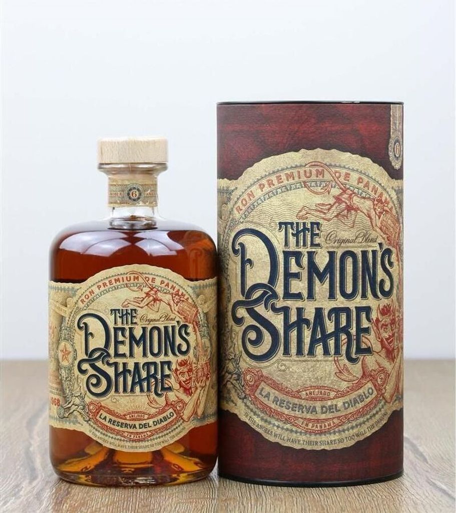 The Demon's Share Rum 6 Years Old 0,7l