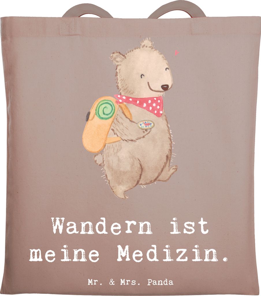 Mr. & Mrs. Panda dokumententasche Bär Wandern - Braun Produktbild 