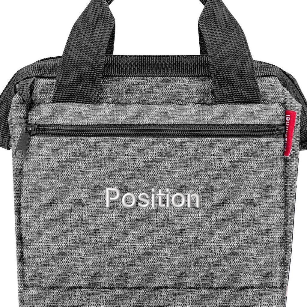 Reisenthel Allrounder Cross Sac Bandoulière Courses Twist Silver 4L (MQ7052)