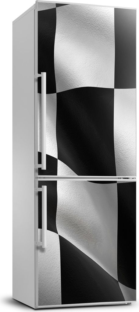 Tulup Kühlschrankdekoration - 70x190 cm - Aufkleber auf dem Kühlschrank - Flagge Finish