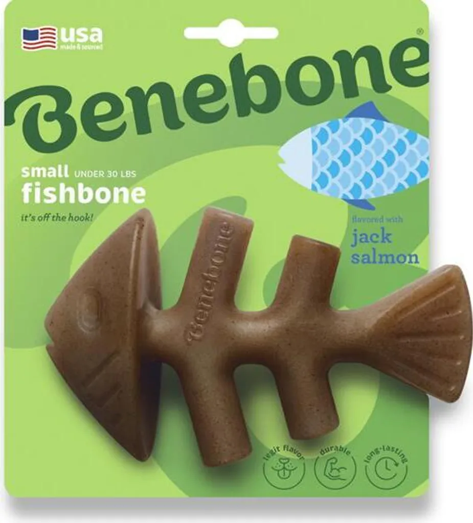 Benebone Fishbone Small: Masticativo Duraturo per Cani Taglia Piccola