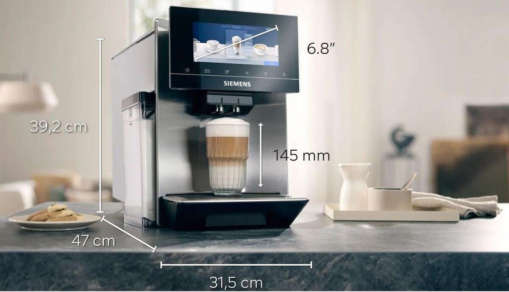 Siemens EQ.900 TQ903D03 Plně automatický kávovar z nerezové Obrázek produktu 28