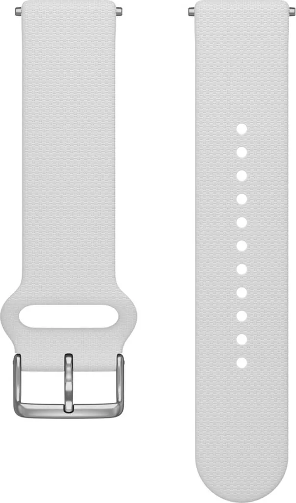 Bracelet Polar Ignite 2 Blanc en Silicone - Confort et Design Minimaliste
