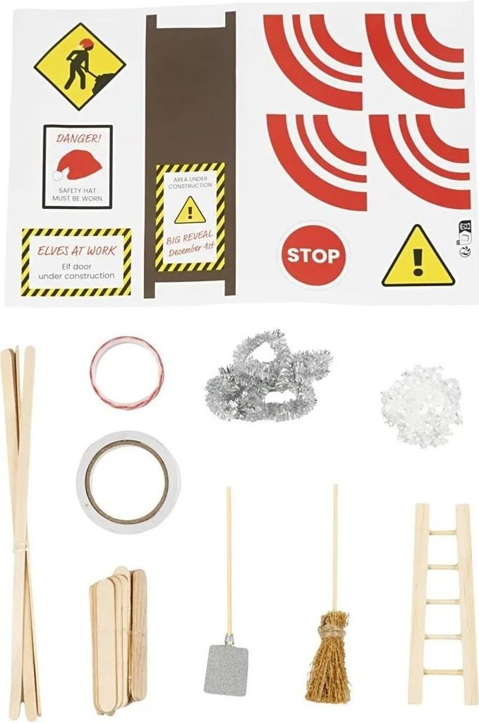 Creativ Company Mini Bastelset Wichteltür Im Bau - Produktbild 4