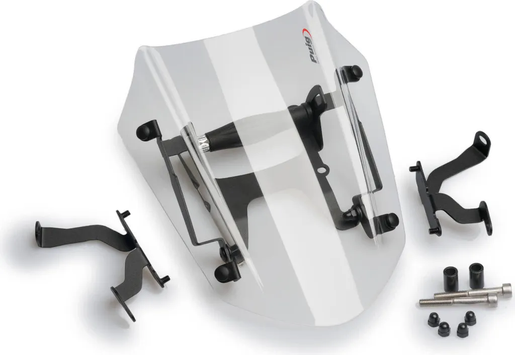 Bulle PUIG 3773W New Generation réglable pour DUCATI DIAVEL 1260 Transparente