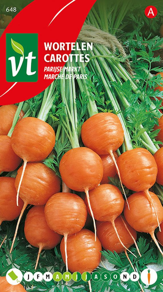 Semena mrkve Paris Market - cca 4 gr | VT_648 Obrázek produktu 