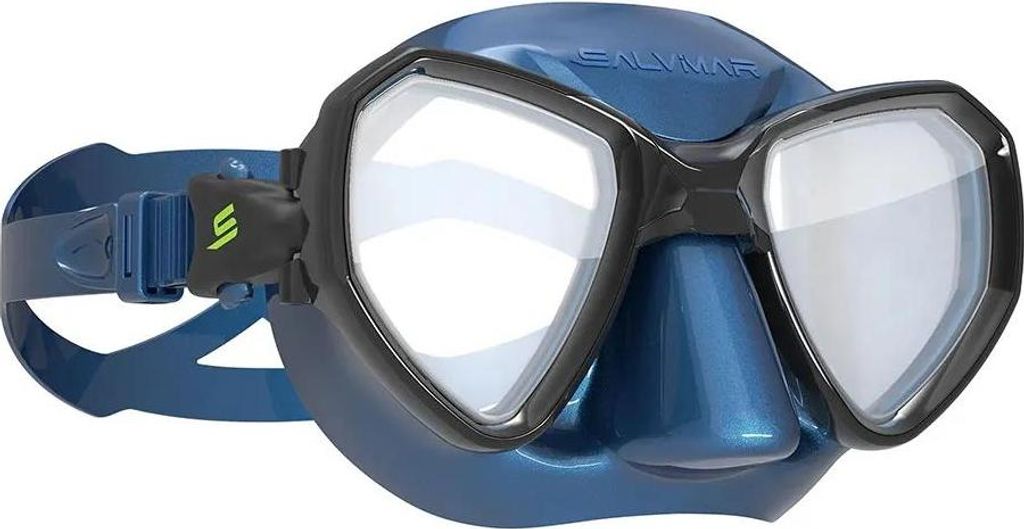 Salvimar Morpheus Mid Tauchmaske Blau,Schwarz Herren,Damen Blau,Schwarz One Size