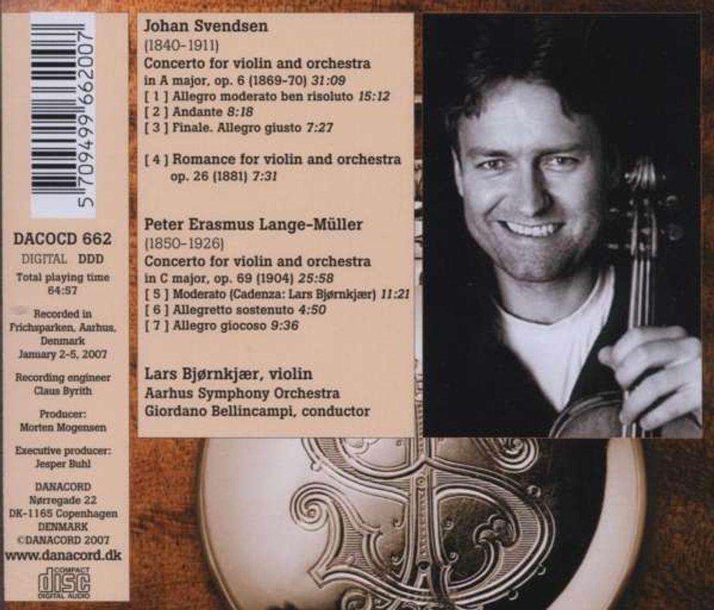 Björnkjaer/Bellincampi/Aarhus: Violinkonzerte