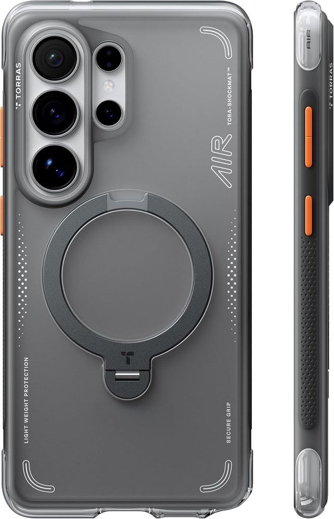 TORRAS Ostand Q3 Air Hülle für Galaxy S26 Ultra Airbag Produktbild 