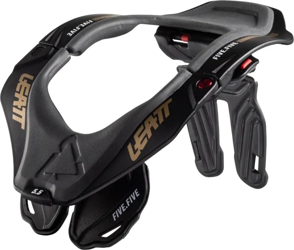 Leatt Neck Brace 5.5 Stealth Gris S/M protection cervicale motocross