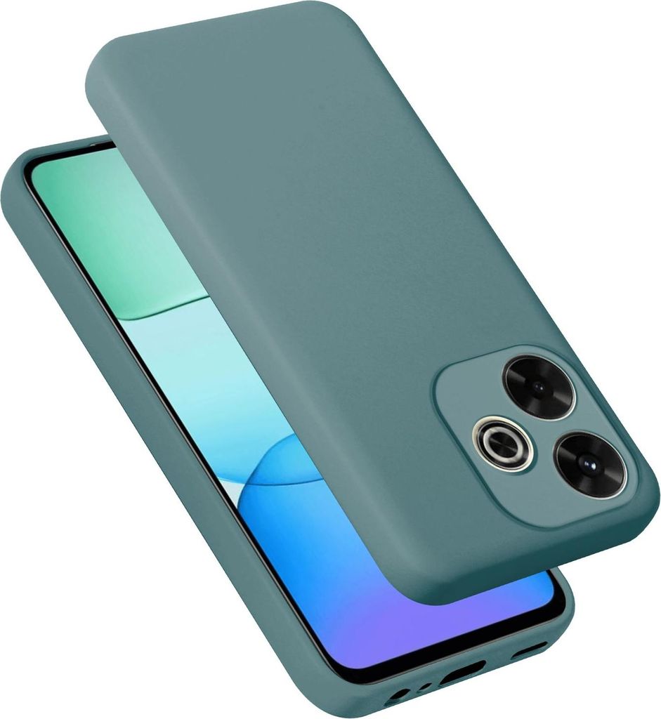 Cadorabo Hülle für Xiaomi RedMi 13 4G Hülle Silikon Handyhülle Case aus flüssigem Silikon, Kratzfeste und stoßfeste Schutzhülle für Xiaomi ...