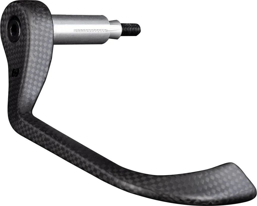 Protection de Levier Moto en Carbone Véritable Finition Mate Oxford
