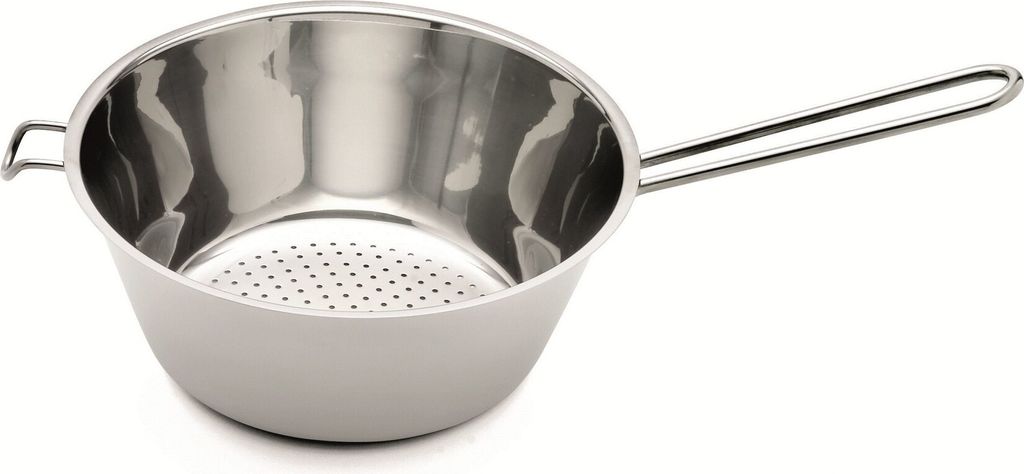 Karl Weis Blanchiersieb Ø 22 cm flacher Boden Produktbild 