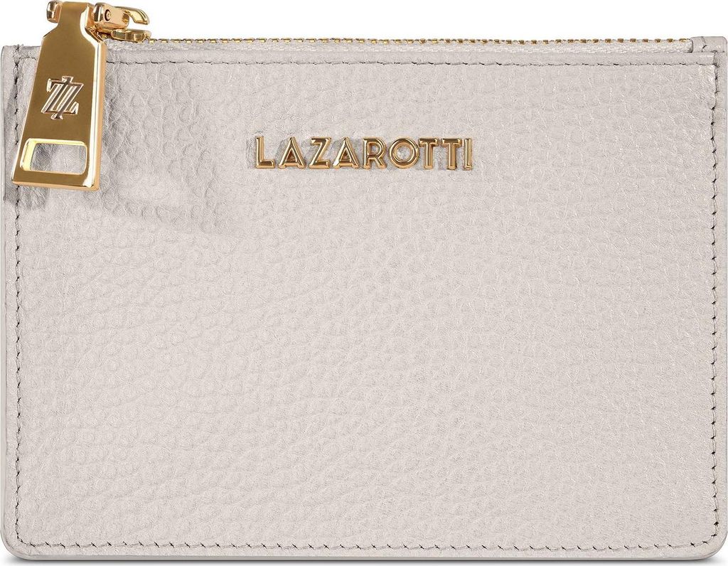 Lazarotti Kartenhalter Bologna Leather Zip Etui 4 Card Produktbild 