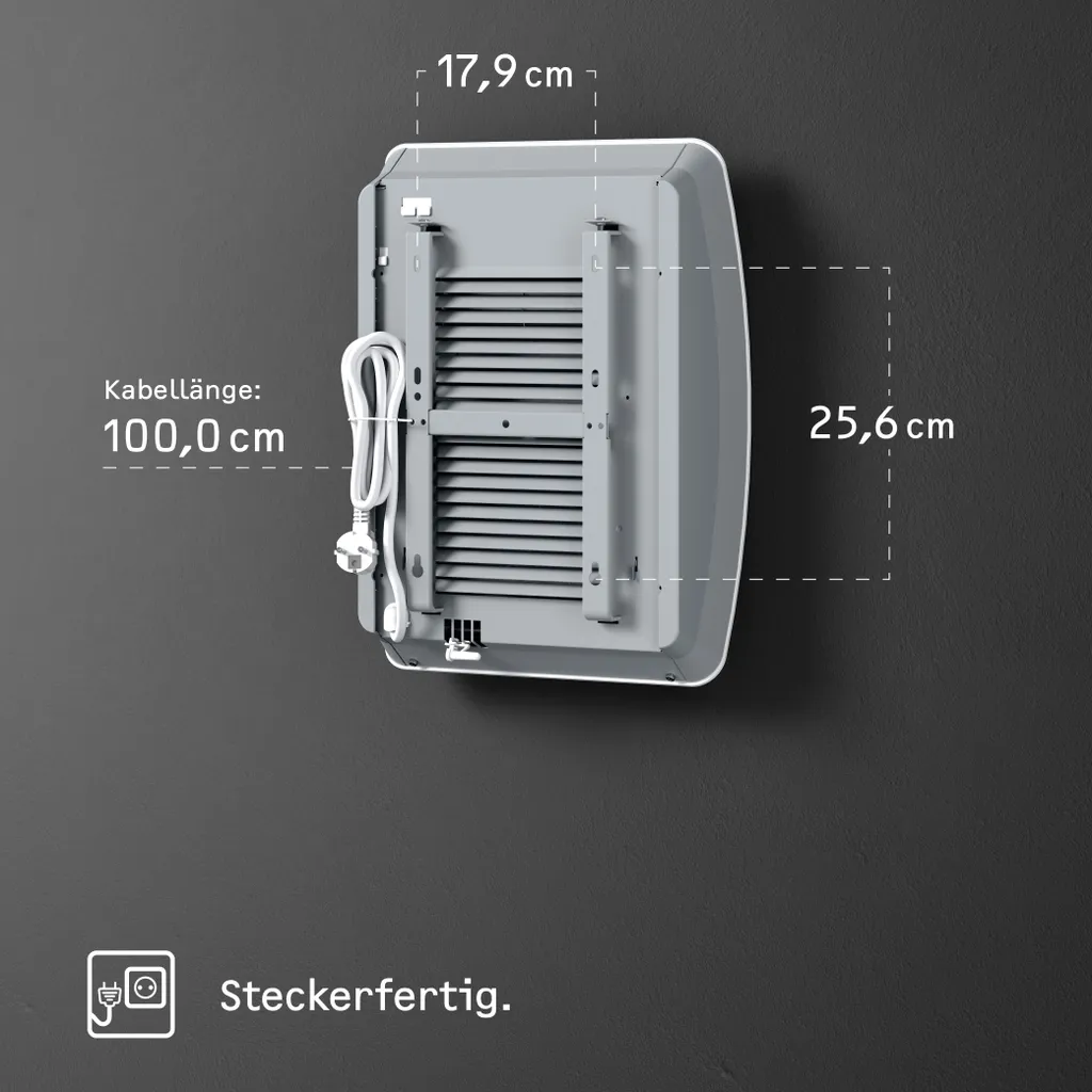 Chauffage rapide CK 20 Premium Programmable avec Détection Fenêtre - 6