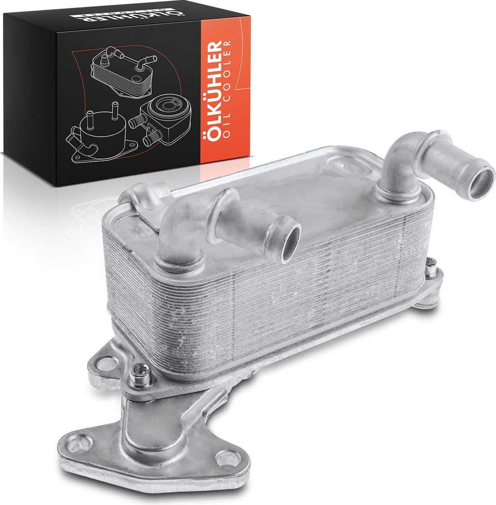 Frankberg 1x Ölkühler Motoröl für VW Passat 3C2 3C5 Skoda Octavia II 1Z3 1Z5 Superb II 3T5