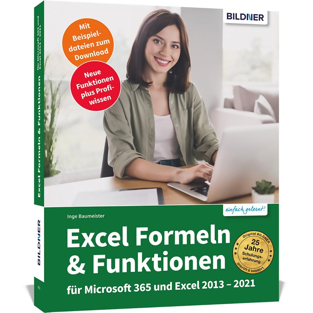 Excel Formeln & Funktionen für Microsoft 365 und Excel 2021, 2019, 2016 und 2013
